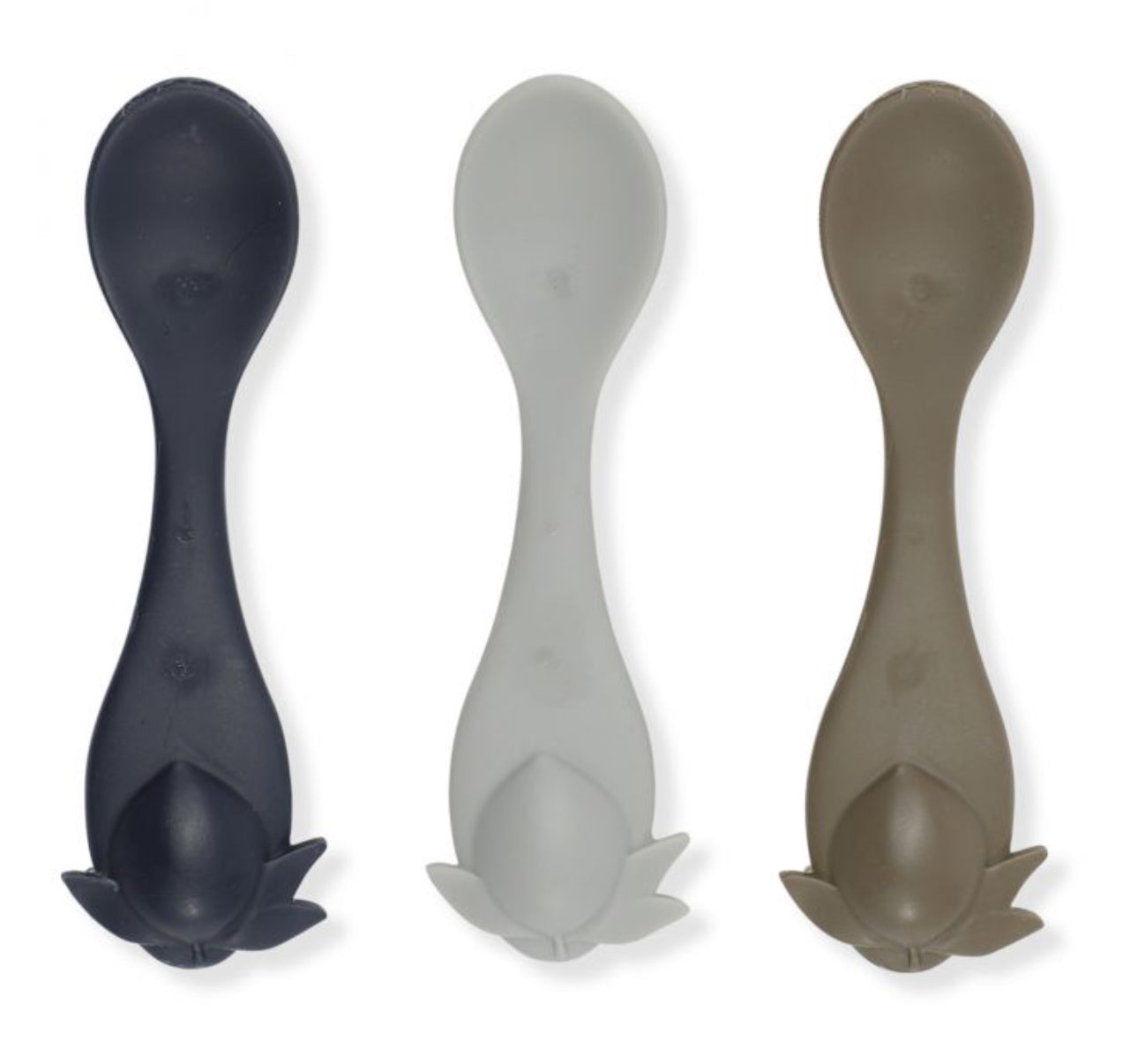 3 pack lemon silicone spoon