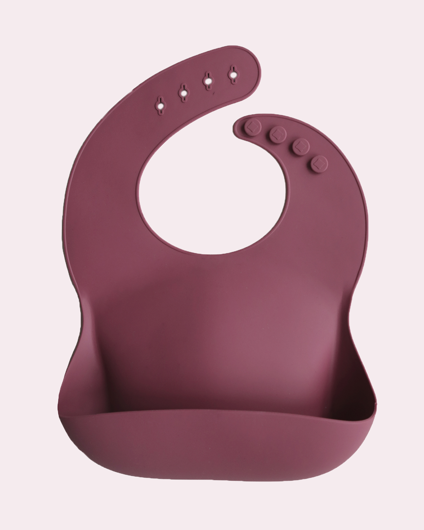 Silicone Baby Bib (Solid colours)