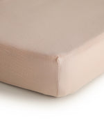 Load image into Gallery viewer, Muslin crib sheets (Blush)
