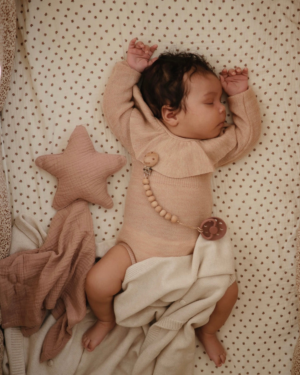 Mushie crib sheets (Bloom)
