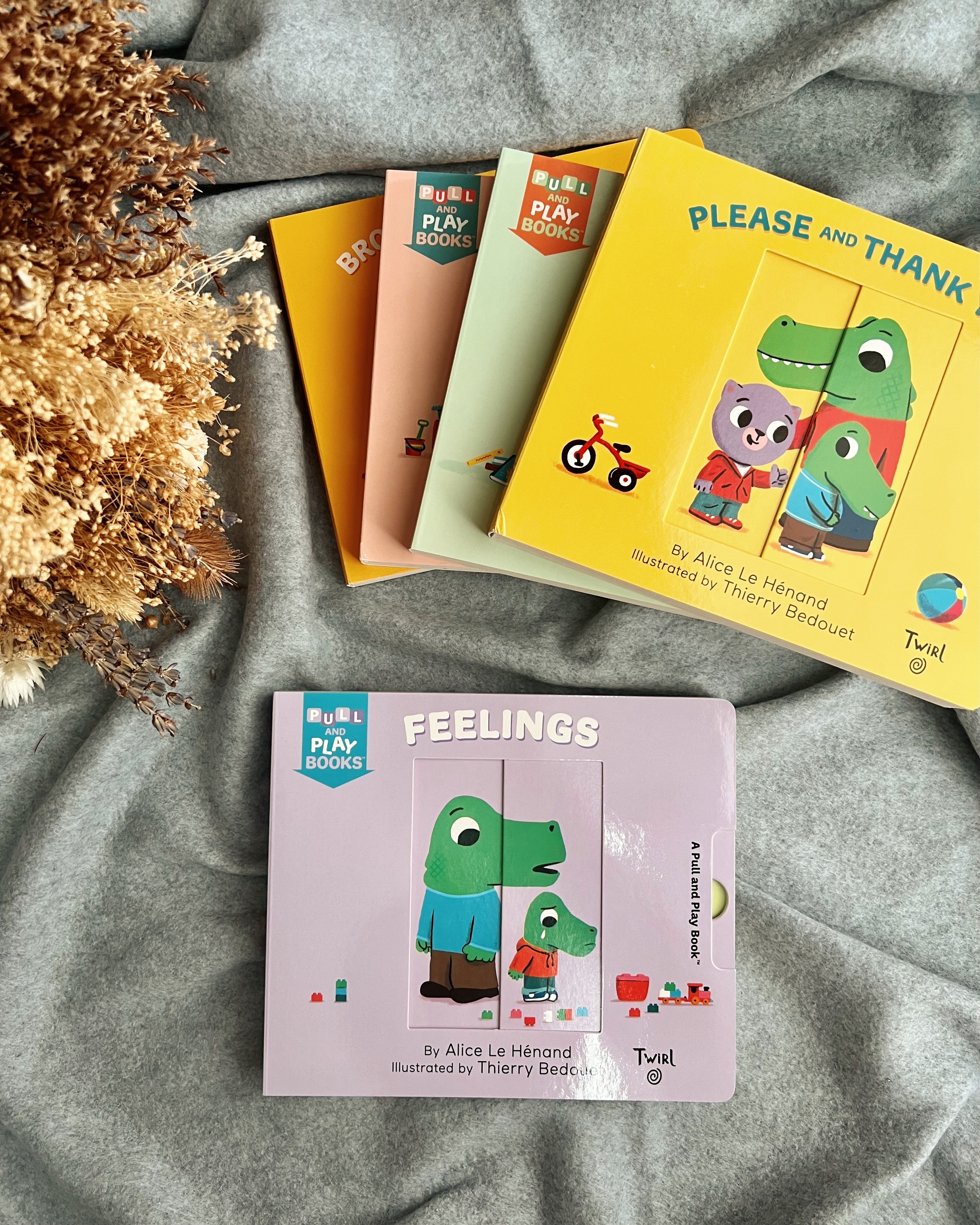 Pull and Play books