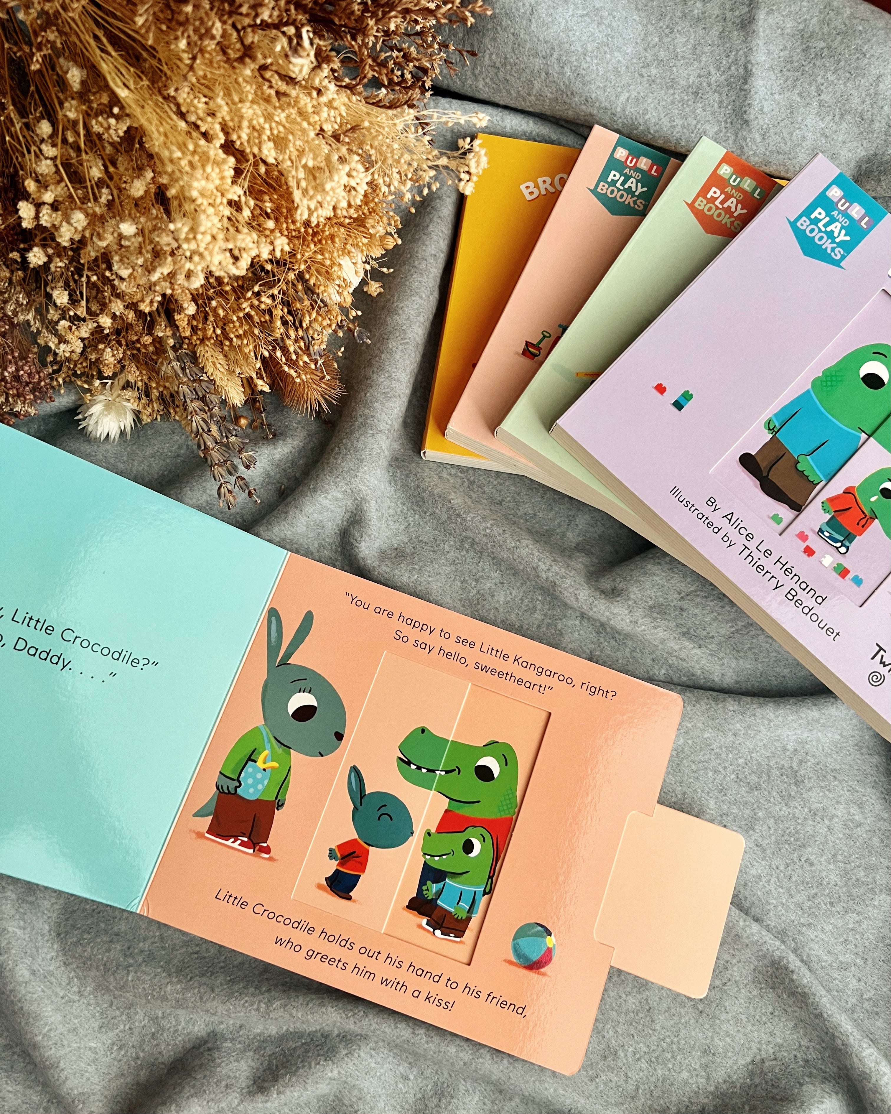 Pull and Play books
