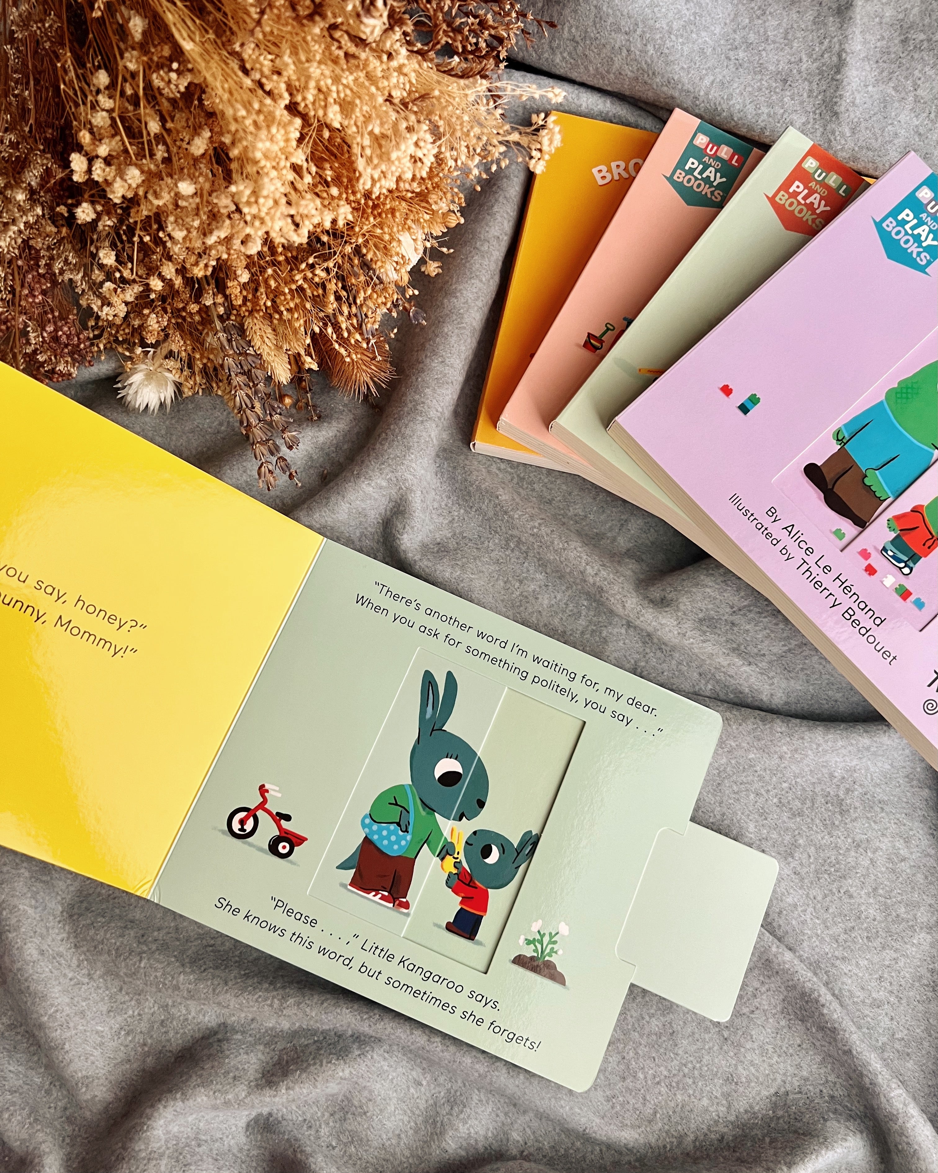 Pull and Play books