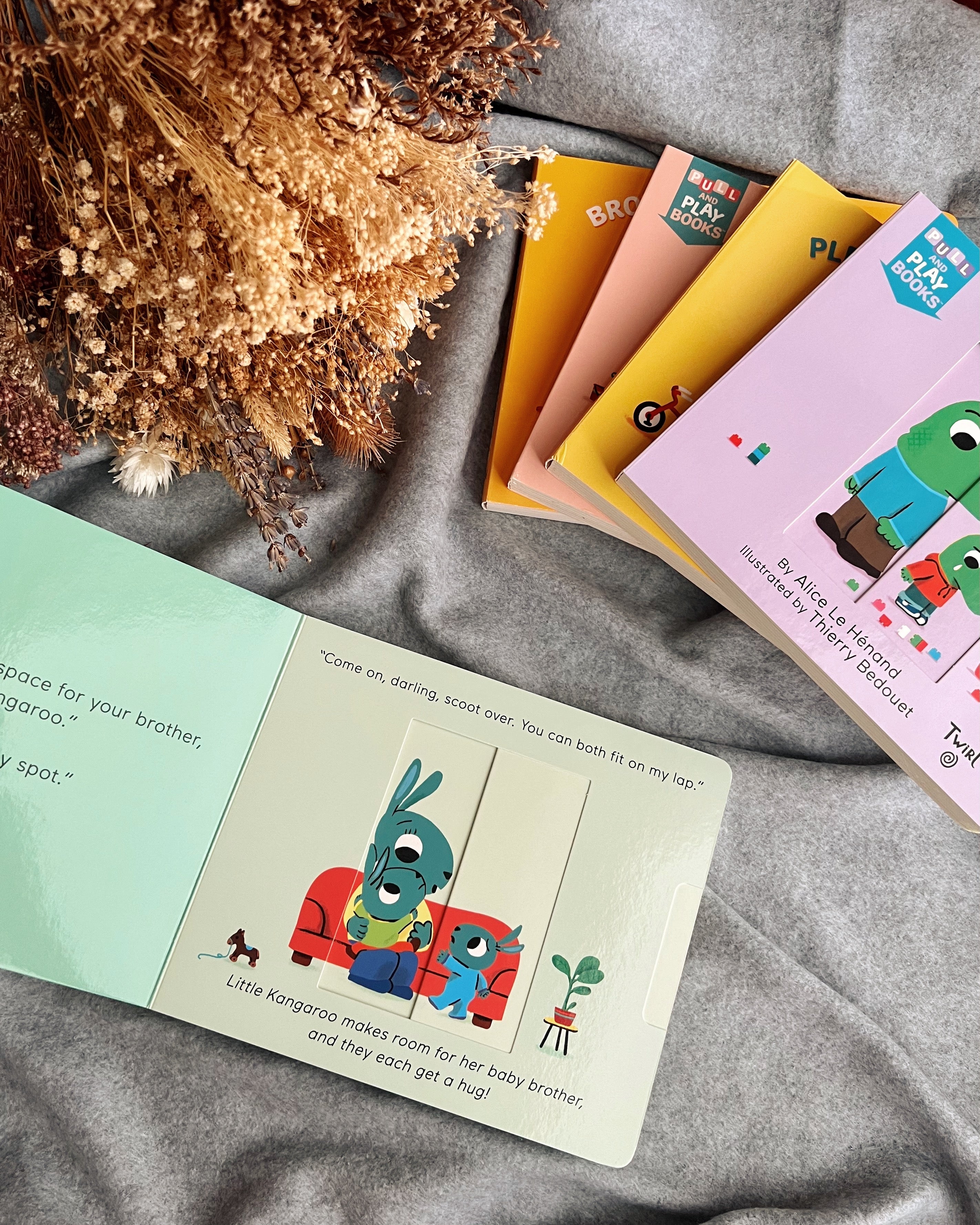 Pull and Play books