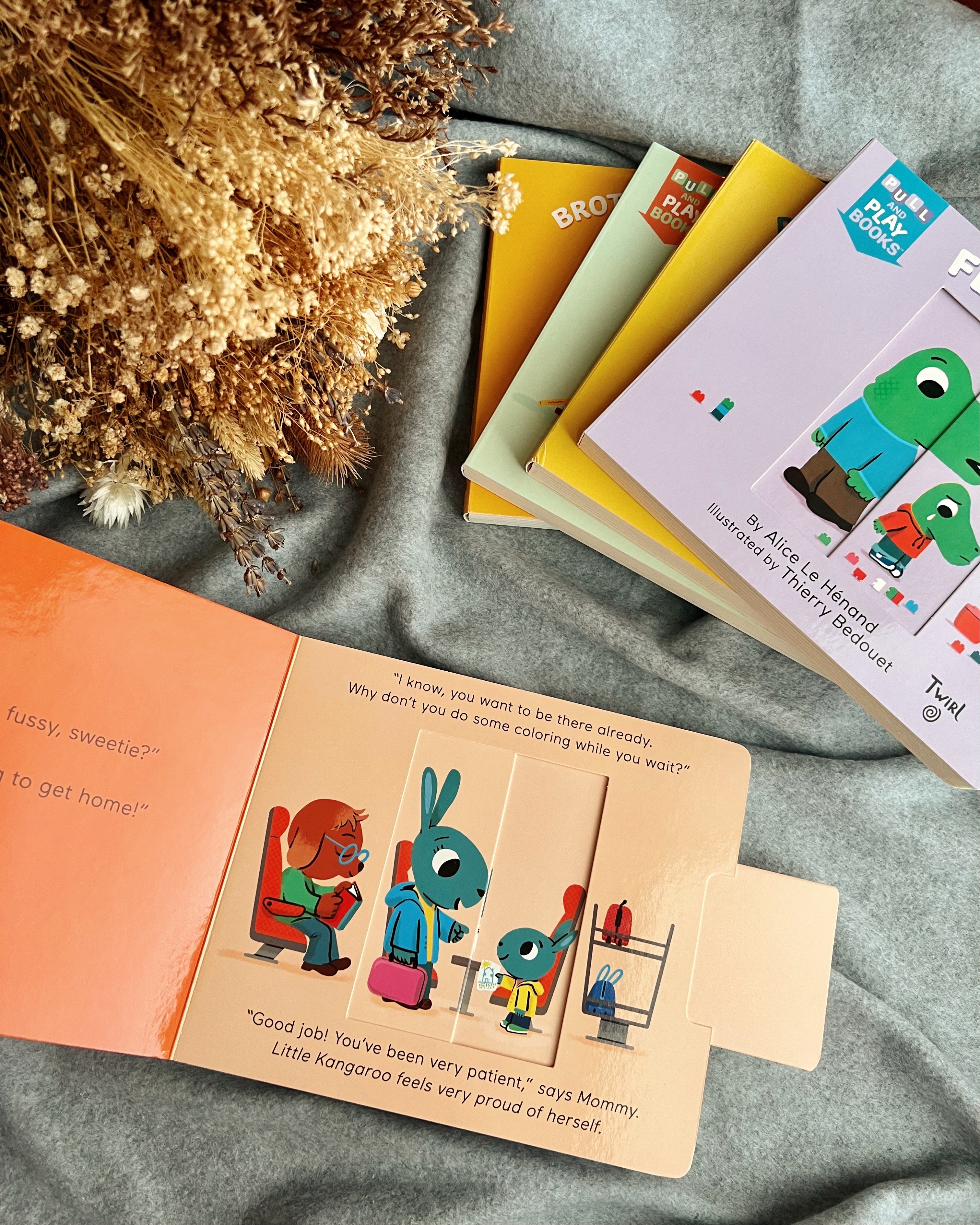 Pull and Play books