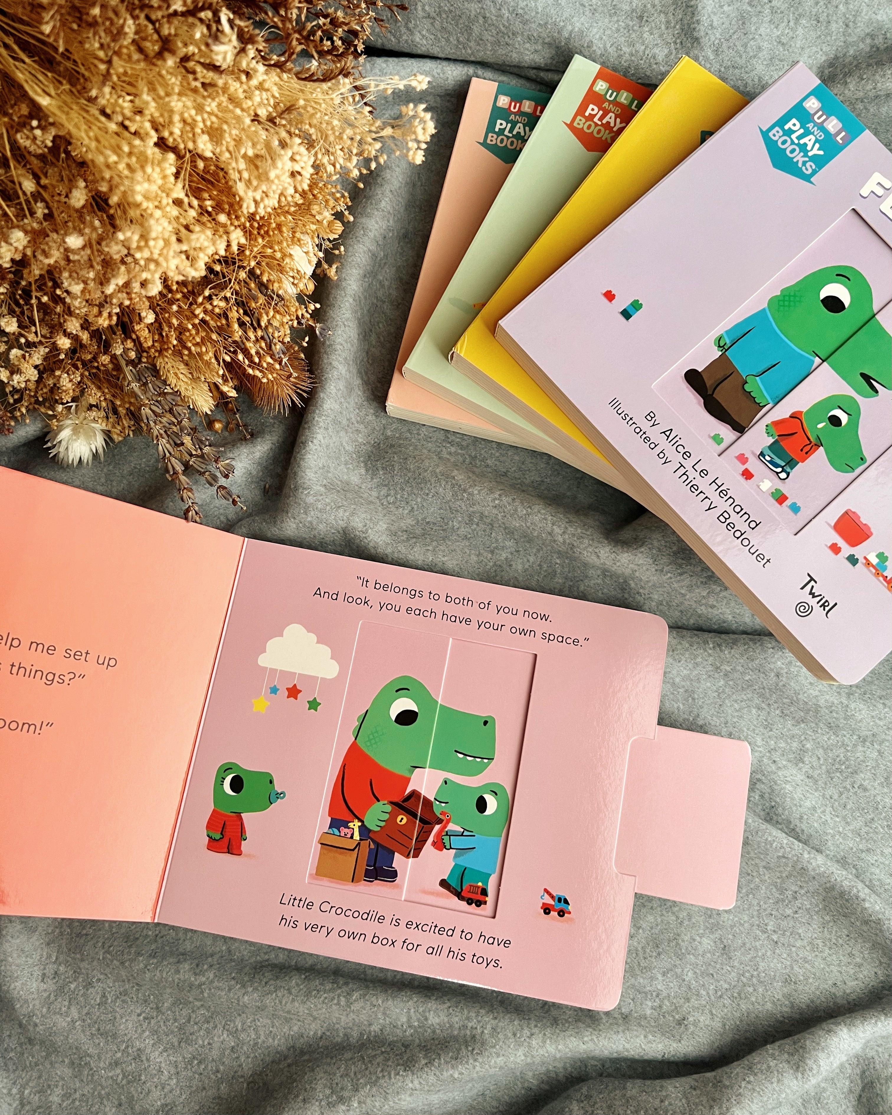 Pull and Play books