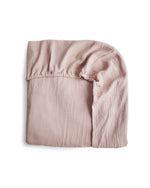 Load image into Gallery viewer, Muslin crib sheets (Blush)
